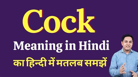 cock meaning in hindi|Cock.